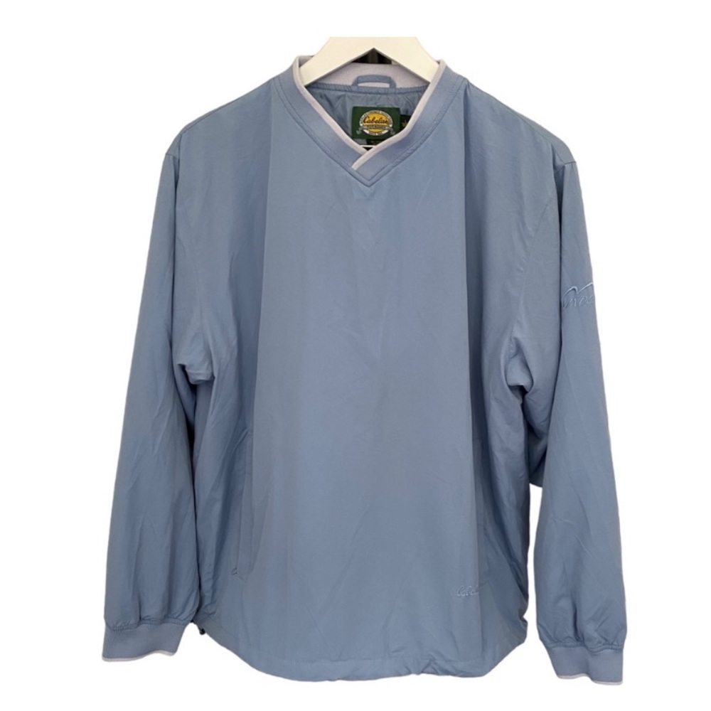 Cabela’s Windcrest V-Neck Windbreaker Rain Jacket